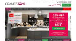 Desktop Screenshot of granitezone.co.uk